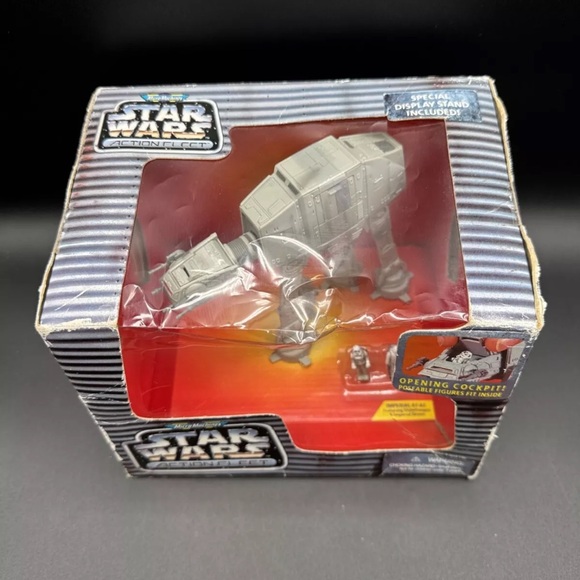 Vtg Micro Machines Star Wars Action Fleet Imperial AT-AT 1995 Galoob New Sealed - Picture 2 of 6